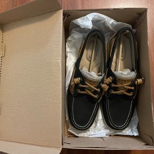 Women’s Navy Sperry’s